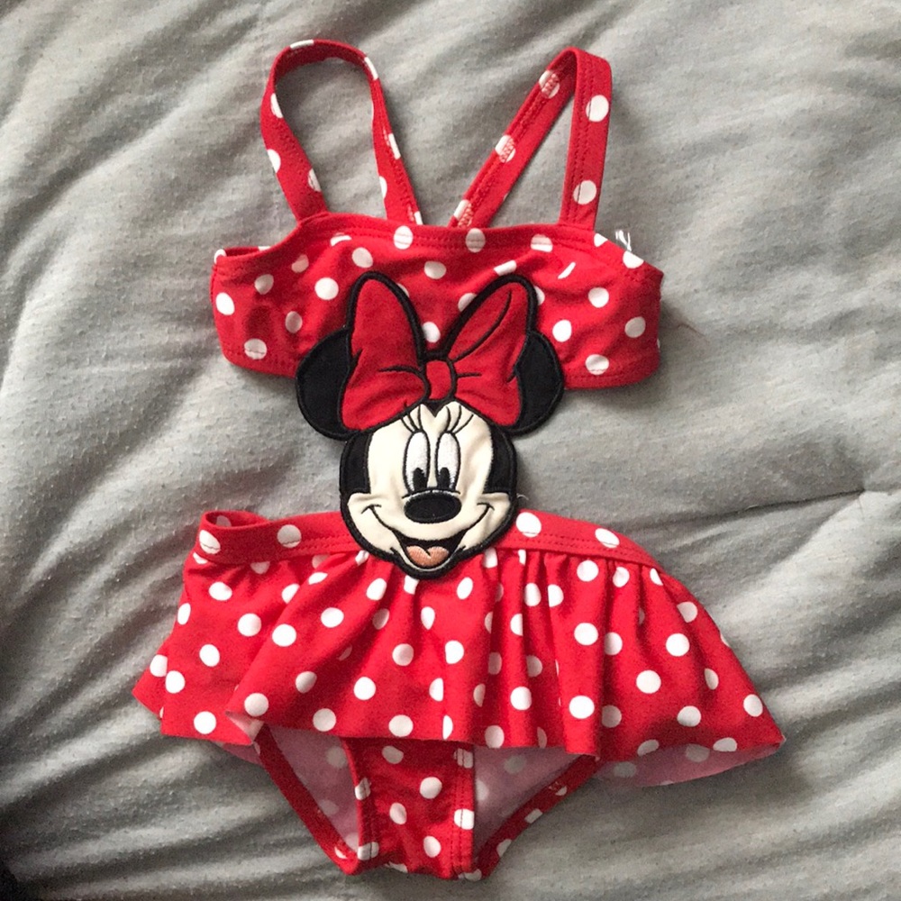 Minnie Mouse bathing suit